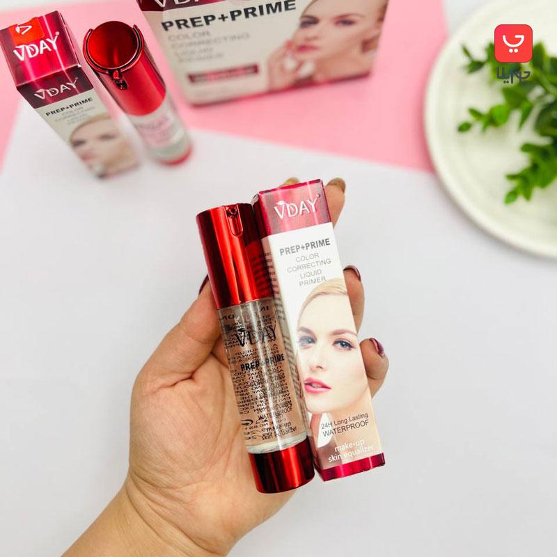 پرایمر ژله ای ویدی Vday مات کننده و مخملی مدل prep prime